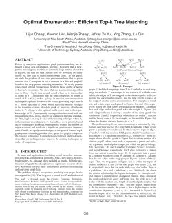 Optimal Enumeration: Efficient Top-k Tree Matching