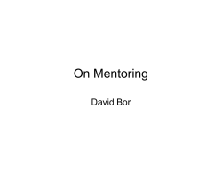 to view workshop presentation - Center for Faculty Development