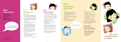 Give medications bro. final - The Royal Children`s Hospital