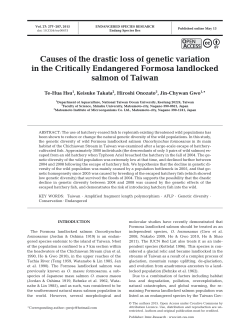 Causes of the drastic loss of genetic variation in the Critically