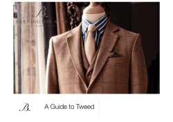A Guide to Tweed - Barrington Ayre