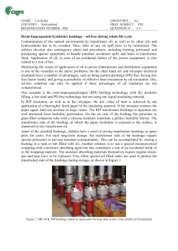 Resin-Impregnated-Synthetics bushings