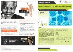 our July 2015 newsletter