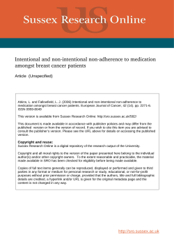 Intentional and non-intentional non