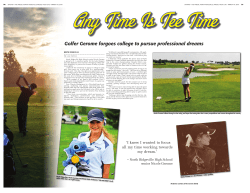 Golfer Gerome forgoes college to pursue professional dreams