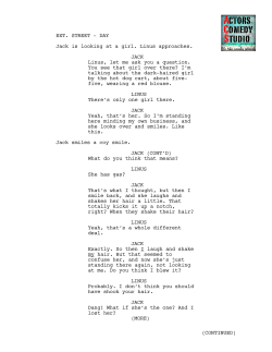 Jack - Actors Comedy Studio
