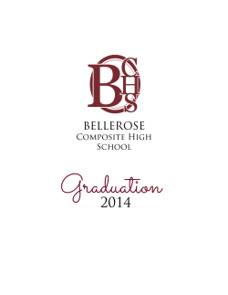 Class of 2014 - Bellerose Composite High School