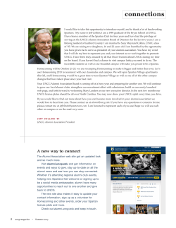 connections - University Communications