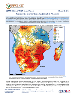 Illustrating the extent and severity of the 2015