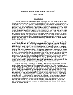 (Bates 1953 701-702)0 cal science as the suffix "ology" would imply