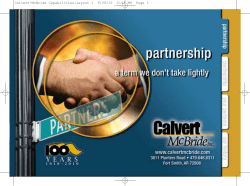 Untitled - Calvert McBride Printing