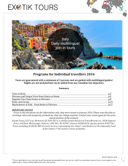 Italy - Exotik Tours