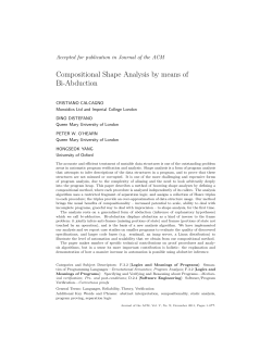 Compositional Shape Analysis by means of Bi