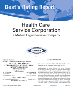 A+ HEALTH CARE SERVICE CORPORATION, A MUTUAL LEGAL