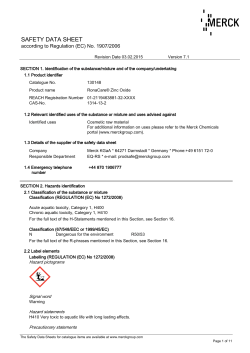 safety data sheet - Merck Performance Materials