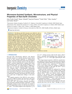 Microwave-Assisted Synthesis, Microstructure, and Physical