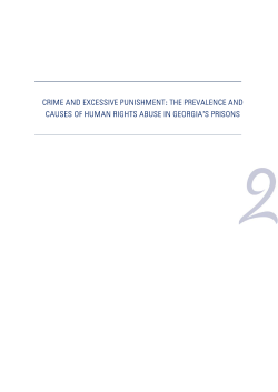 Crime and Excessive Punishment: the Prevalence and Causes of