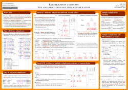 REDUPLICATION AS FISSION: THE ARGUMENT FROM MULTIPLE