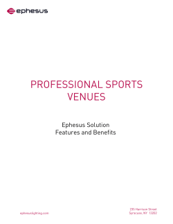professional sports venues