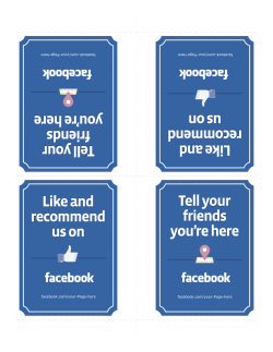 Facebook Signs-Stickers Free