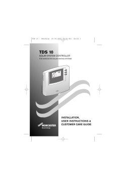 TDS 10 Solar System Controller