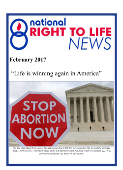 February 2017 - National Right to Life