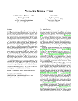 Abstracting Gradual Typing