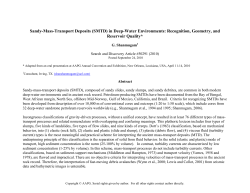 Sandy-Mass-Transport Deposits (SMTD)