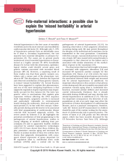 Feto-maternal interactions: a possible clue to explain the `missed