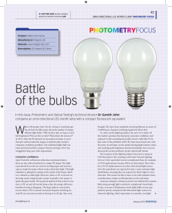 Integral LED`s Omni-LED GLS light bulb