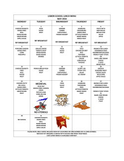 medieval no utensils - Lisbon Central School