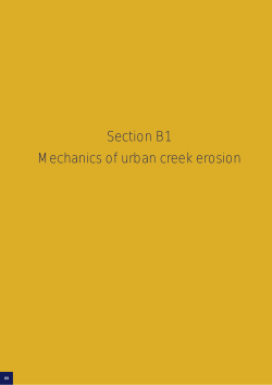 Section B1 - Mechanics of urban creek erosion (PDF