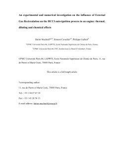 An experimental and numerical investigation on the influence