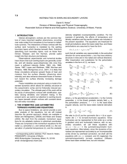 7.5 INSTABILITIES IN SWIRLING BOUNDARY LAYERS David S