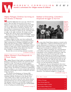 - Women`s Refugee Commission