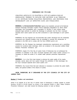 ordinance no 99-o-243 - Environmental Services Department