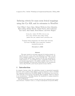 Inducing criteria for mass noun lexical mappings using the