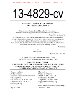 UNITED STATES COURT OF APPEALS FOR THE SECOND