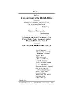cert petition
