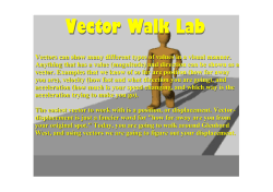 Vector Walk Lab