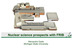 Nuclear Science Prospects with FRIB