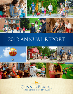 2012 - Conner Prairie