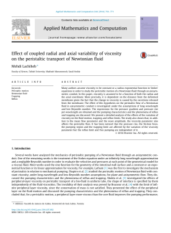 Effect of coupled radial and axial variability of viscosity on the