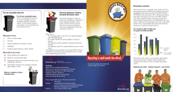 Recycling is well worth the effort!