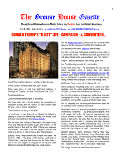 Grouse House Gazette Issue 138
