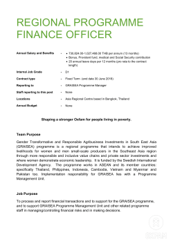Country Operating Model