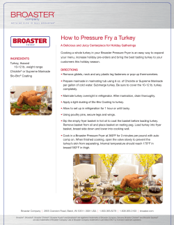 How to Pressure Fry a Turkey
