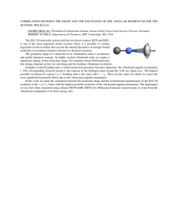 CORRELATION BETWEEN THE SHAPE AND