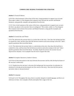 Common Core: Reading Standards for Literature