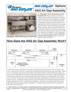Options HAG Air Gap Assembly